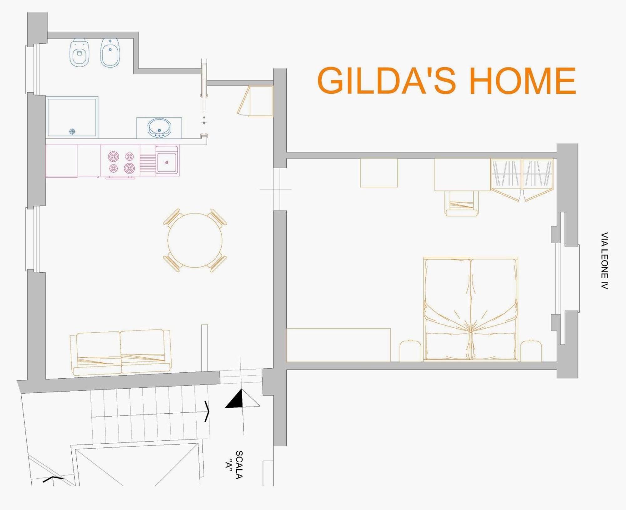 Apartment Gilda's Rom